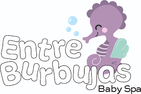 Logo entre burbujas